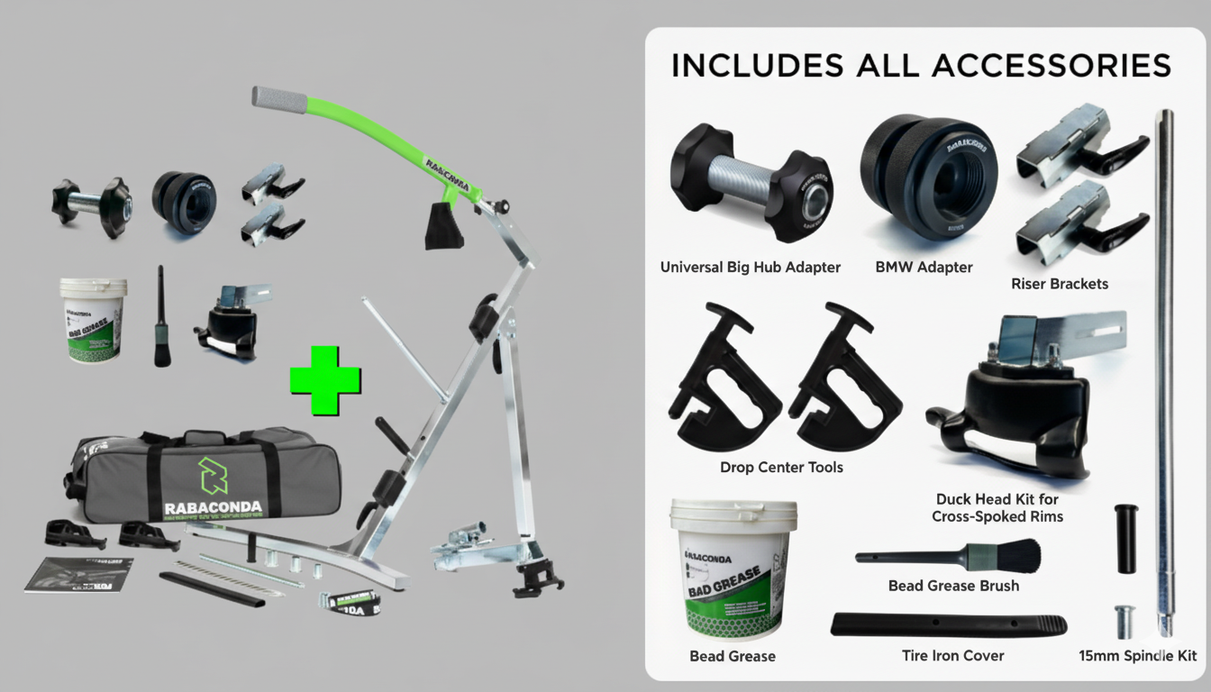 Rabaconda Street Bike Tire Changer Ultimate - DBB Kit