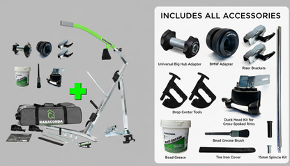 Rabaconda Street Bike Tire Changer Ultimate - DBB Kit
