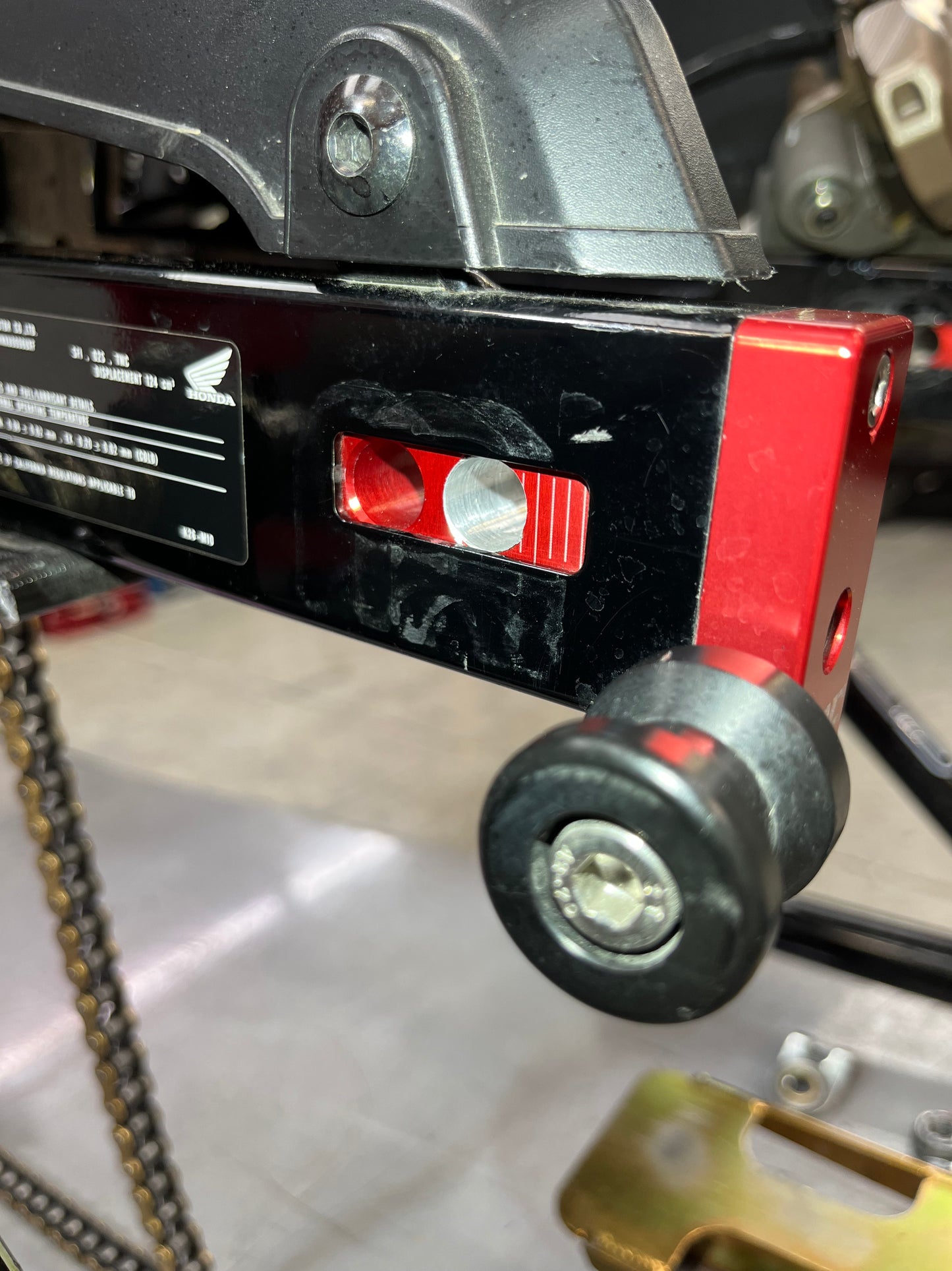 Grom NDC Chain Adjusters + Axle Sliders