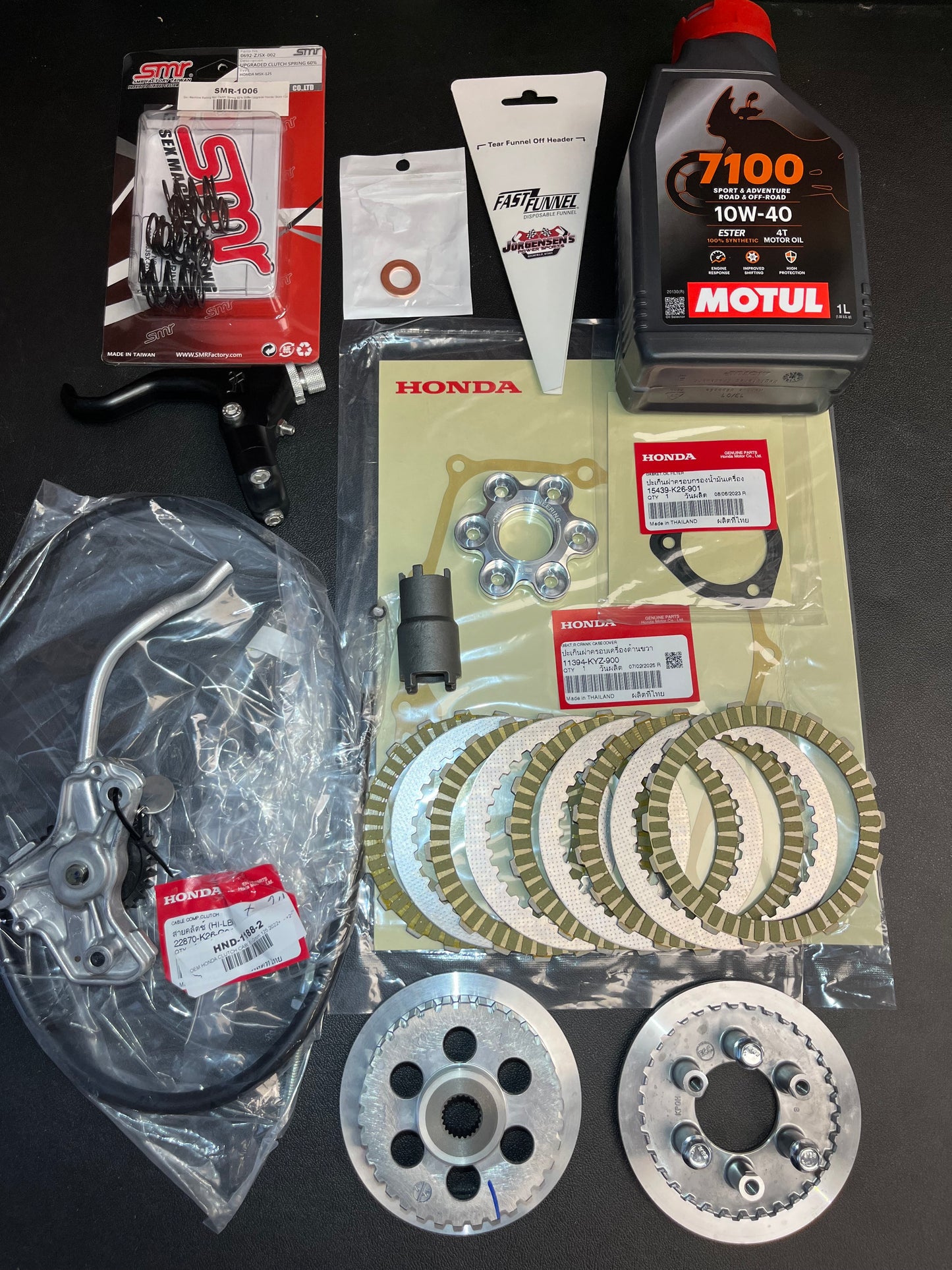 Honda Grom All-in-1 Clutch Replacement + Upgrade Kit