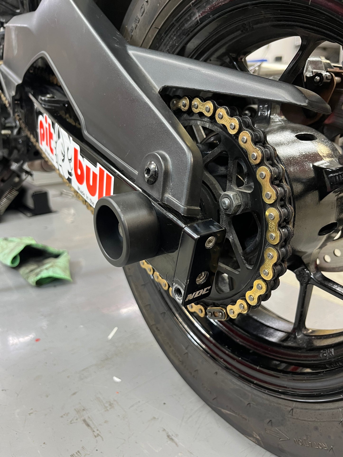 Grom NDC Chain Adjusters + Axle Sliders