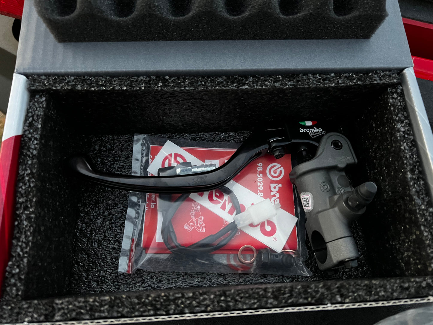 Complete Grom Handbrake Setup