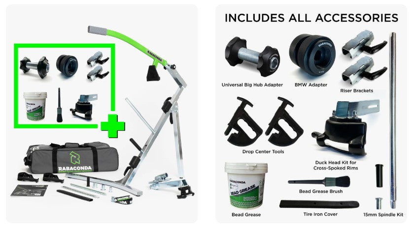 Rabaconda Street Bike Tire Changer Ultimate - DBB Kit